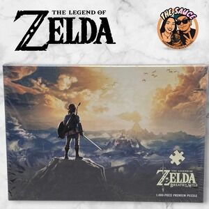 Zelda Breath of the Wild Puzzle 1000pc Links‎ Quest Nerd Core Geek Gift Gamer